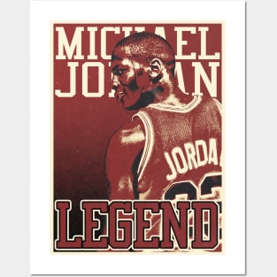 Retro Michael Jordan Posters and Art